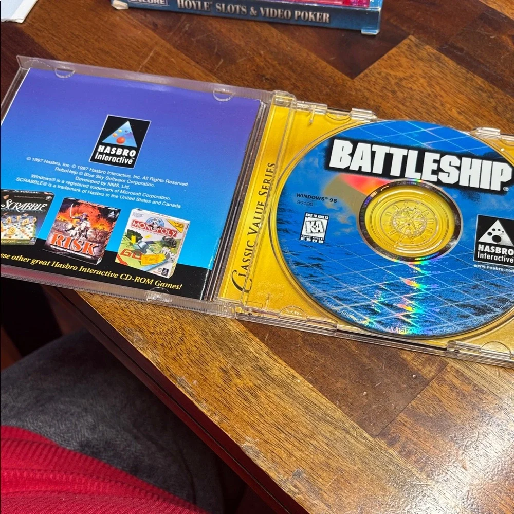Hasbro Battleship PC Game — Blue, Yellow, Red
